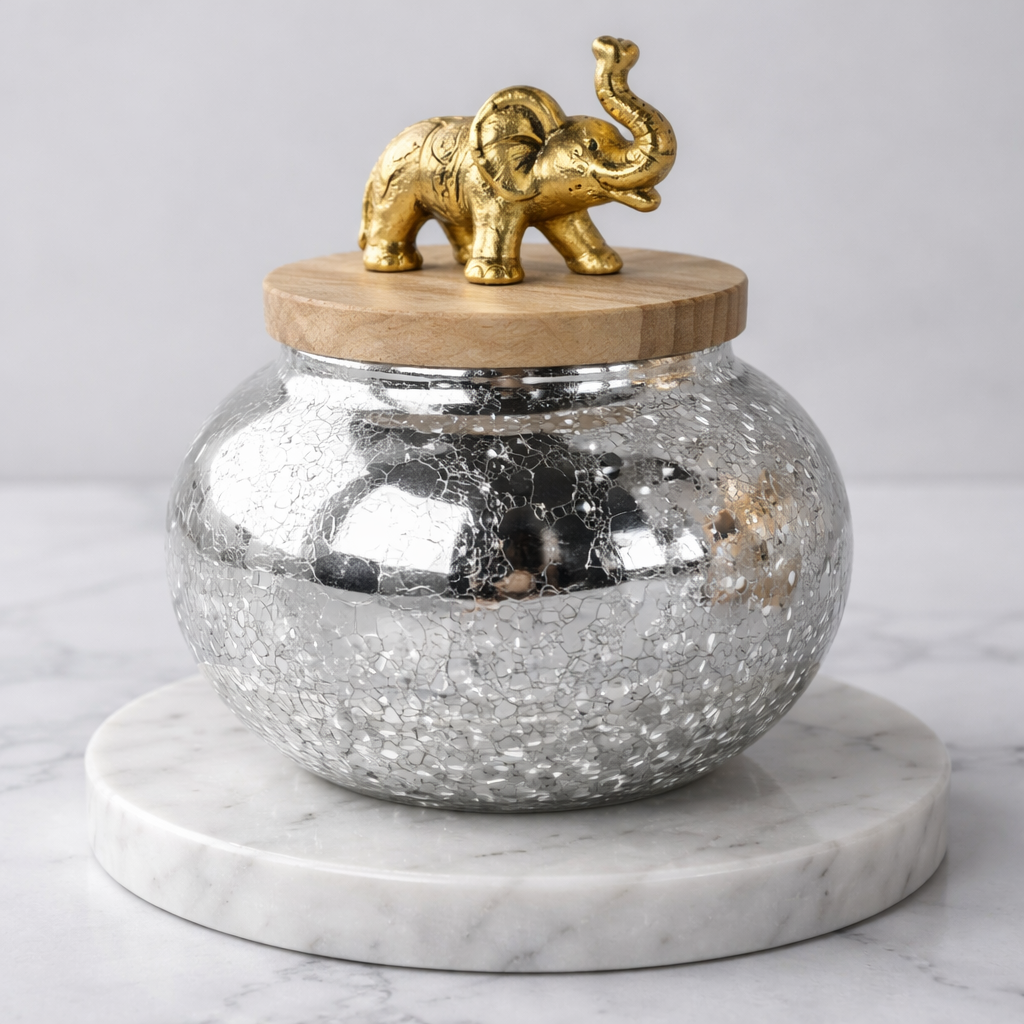 Royal Elephant Glow Jar